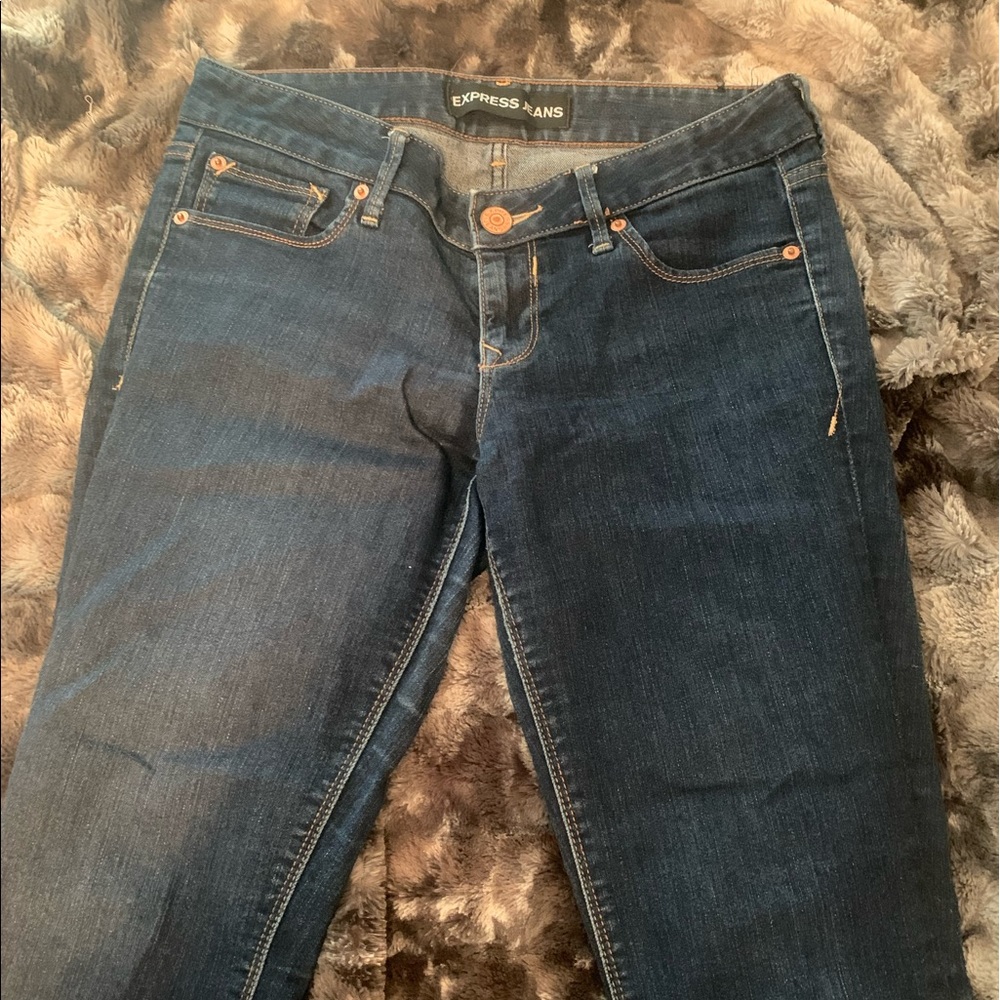 EUC!  Express Jeans straight leg jeans